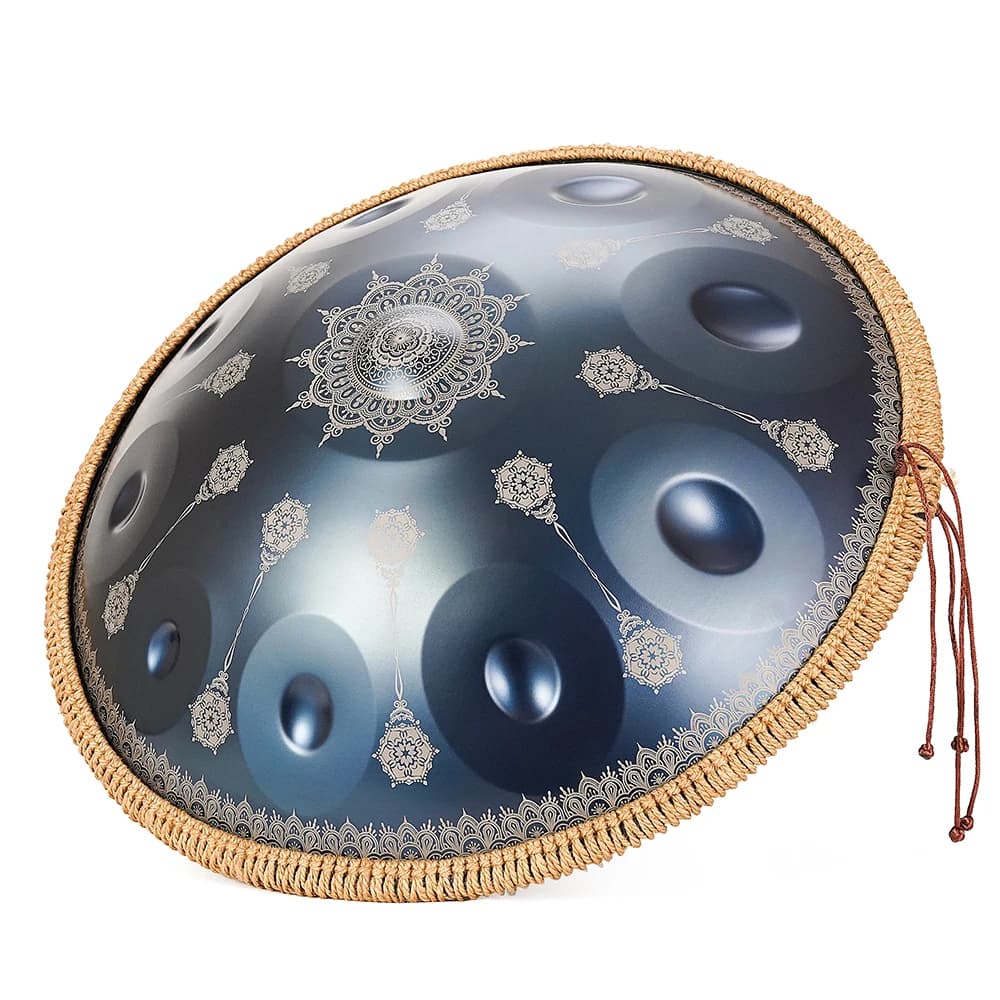 432Hz 9/10/12 notes handpan drum D minor 22 inch tambor meditation instrument yoga music drum beginner steel tongue drum gift