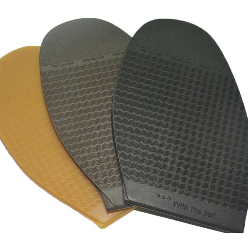 Rubber Shoes Sole For Men Women Non-Slip Wearable Pads Rubber Shoe Stickers Resistant Shoe Protector Replacement Forefoot Pads