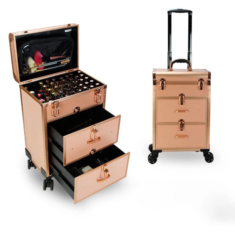 Multifunctional Professional Makeup Travel Cosmetics Case Cosmetic Bags