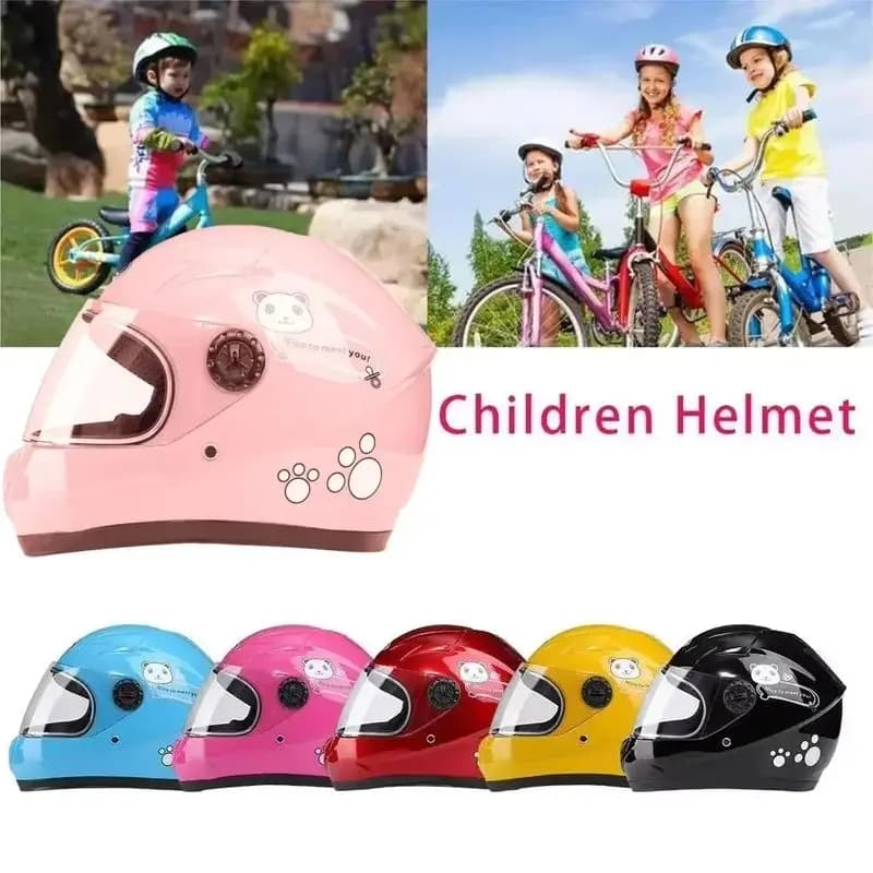 2024 Autumn/Winter New Product: Children'S Helmet Children'S Safety Helmet Electric Car Men'S And Women'S Helmet Warm Cartoon