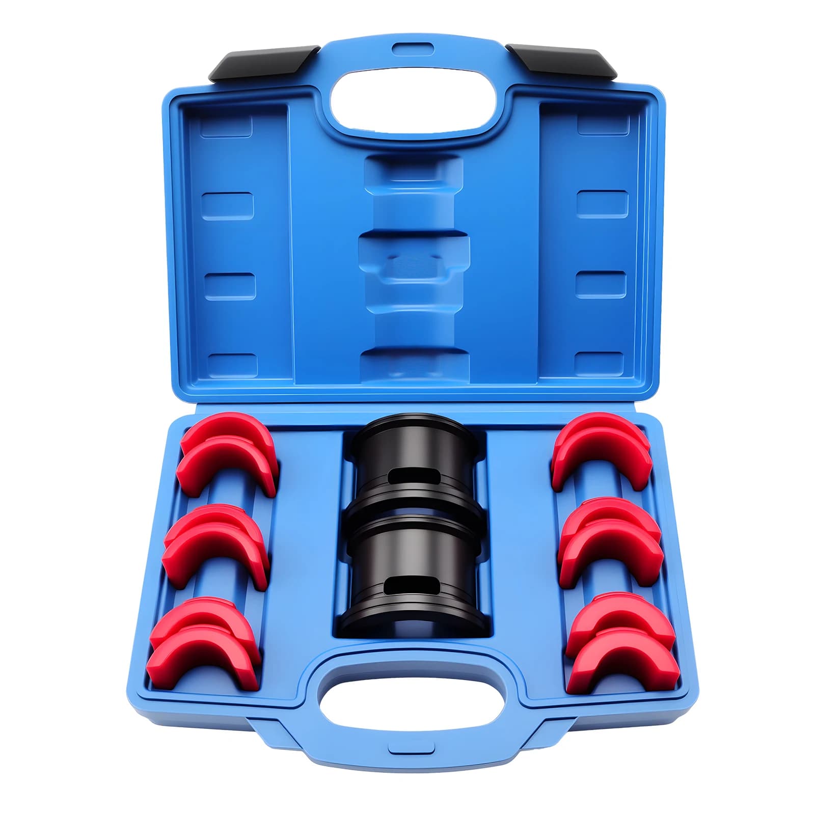 Motorcycle Bike Fork Seal Driver Tool Kit 14Pcs Installer Driver Set 35/36 40/41 42/43 45/46 47/48 49/50MM Adapter Universal