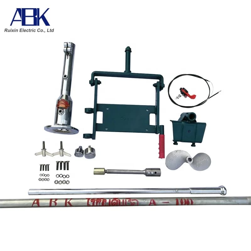 Long Tail Boat Propeller A-100(G300) With 7-13hp Boat Engine (Engine Is Not Included)