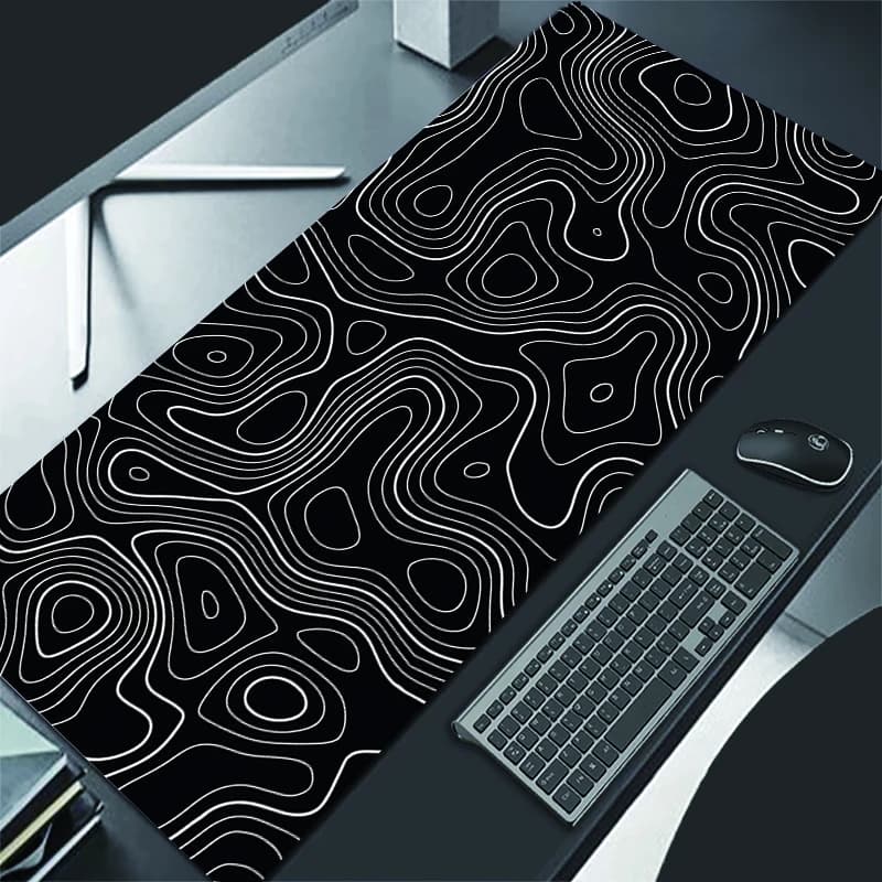Mouse pad large keyboard mouse desk pad non-slip rubber gaming mouse pad laptop mouse carpet