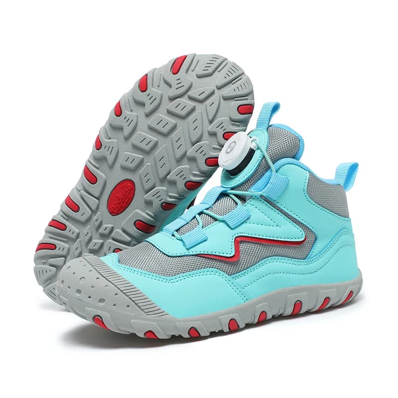 Children Hiking Shoes High Girls Fall Winter Sports Shoes Children's Shoes Boy Outdoor Waterproof Non-slip Students Sneakers