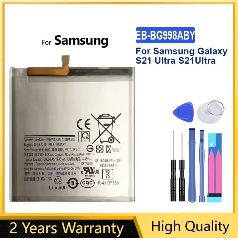 4000mAh/5000mAh Battery EB-BG998ABY EB-BG996ABY EB-BG991ABY For Samsung Galaxy S21 5G Ultra/Plus S21Ultra S21+ S21Plus
