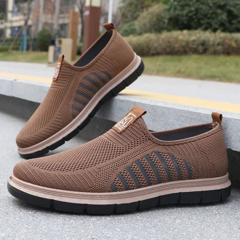 Men's Casual Sneakers Spring Summer Breathable Mesh Lightweight Soft Sole Antimicrobial Free Shipping Shoes