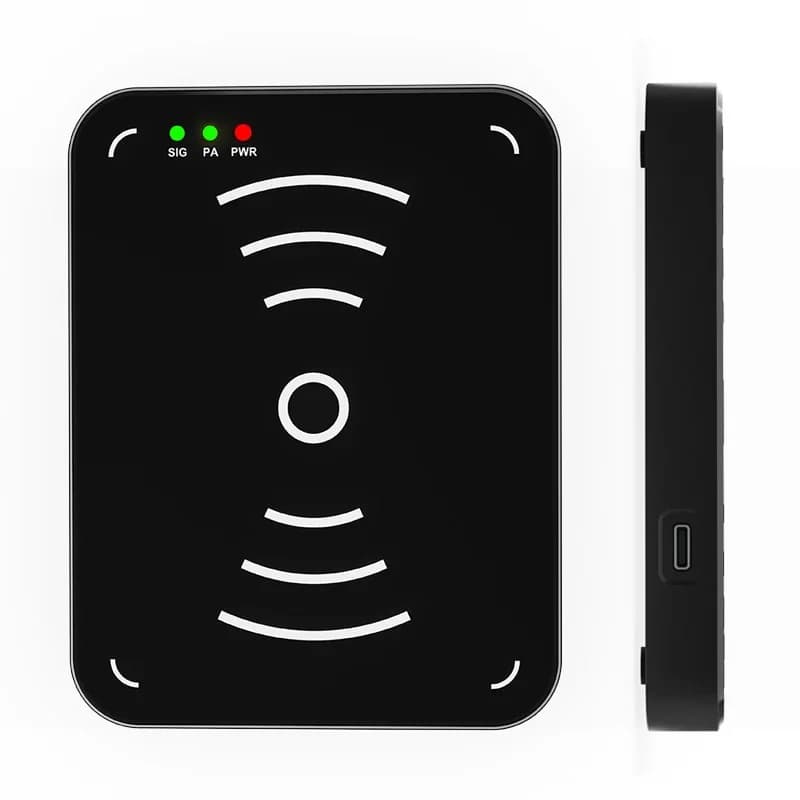 FCC access control card readers USB desktop UHF RFID reader/writer for fast UHF tags/labels/cards reading and writing