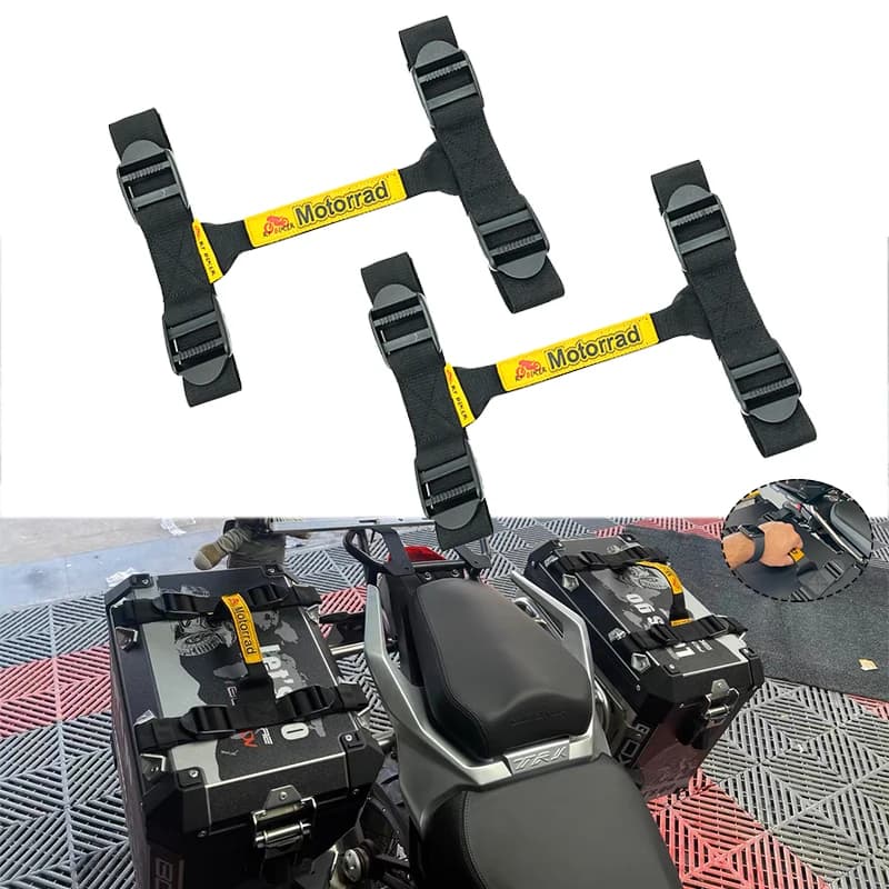 For BMW R1200GS Adv R1250GS F750GS F850GS For Benelli Trk 502 trk502 Motorcycle Handle Rope Panniers Side Box Top Case Strap