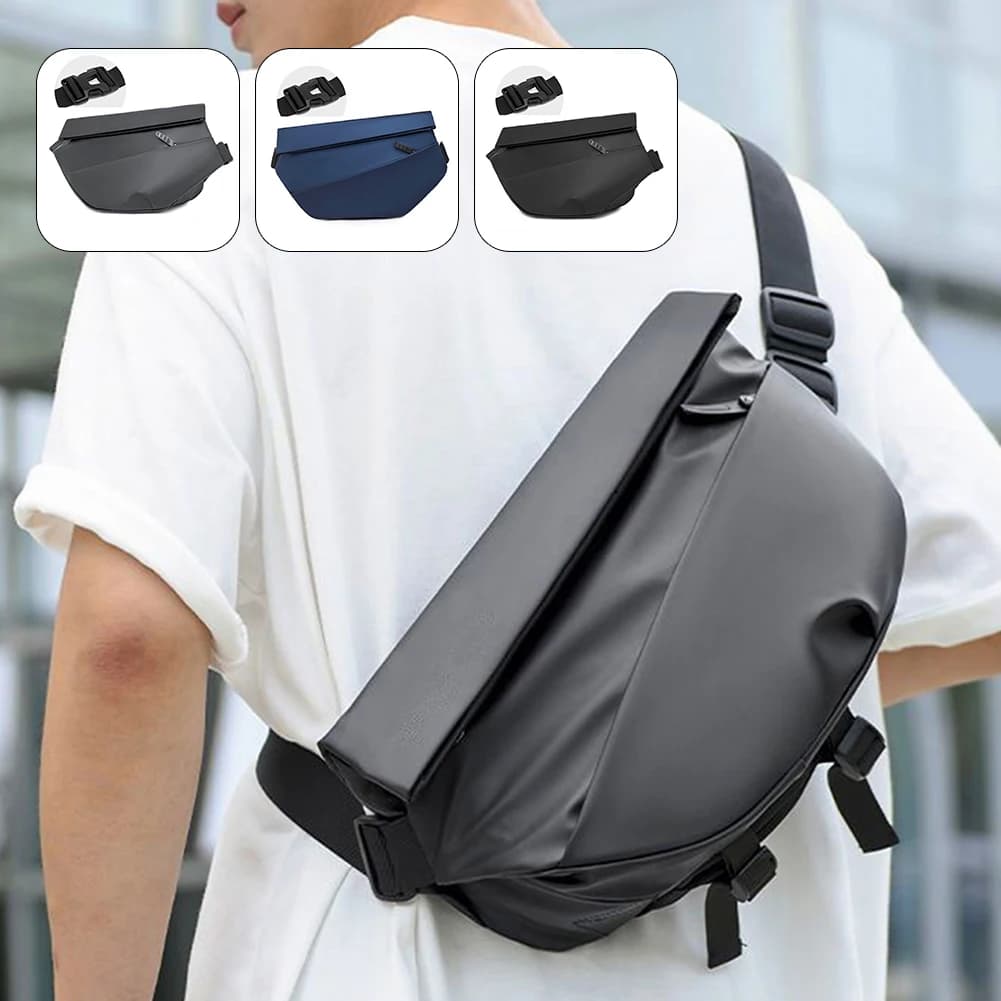 Multipurpose Anti-Theft Crossbody Bags For Men Fashion Sling Chest Shoulder Bag Backpack for Travel Cycling Casual Daypack Work