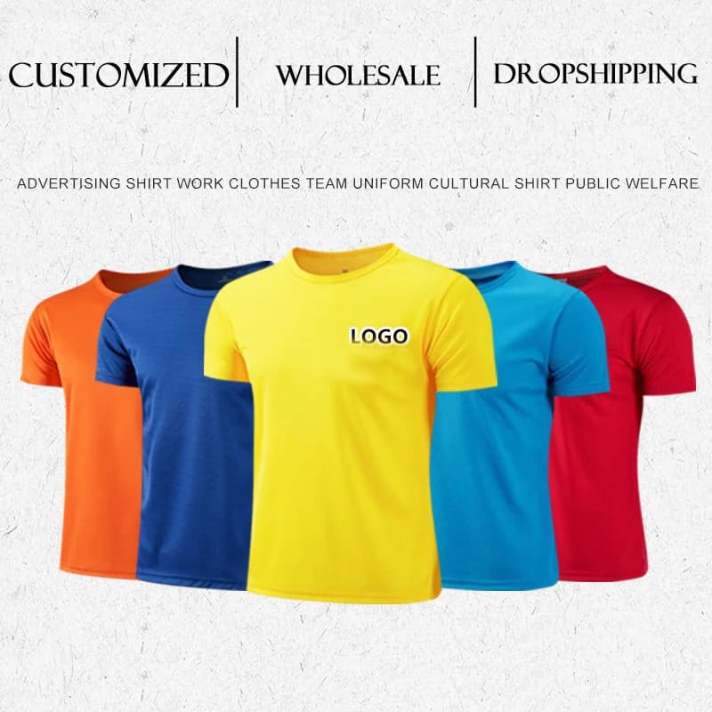 Summer Short Sleeve t-Shirt For Men Bodybuilding Gym Shirt Fitness Football Jersey Quick Dry Sport Running t Shirts Gym Clothing