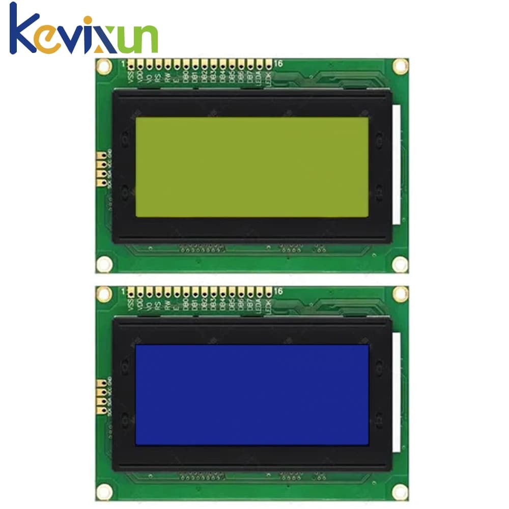 1604A LCD DC 5V Blue Blacklight 16*4 16x4 Character LCD1604 Digital LCD 1604 Screen Display Module Board for Arduino