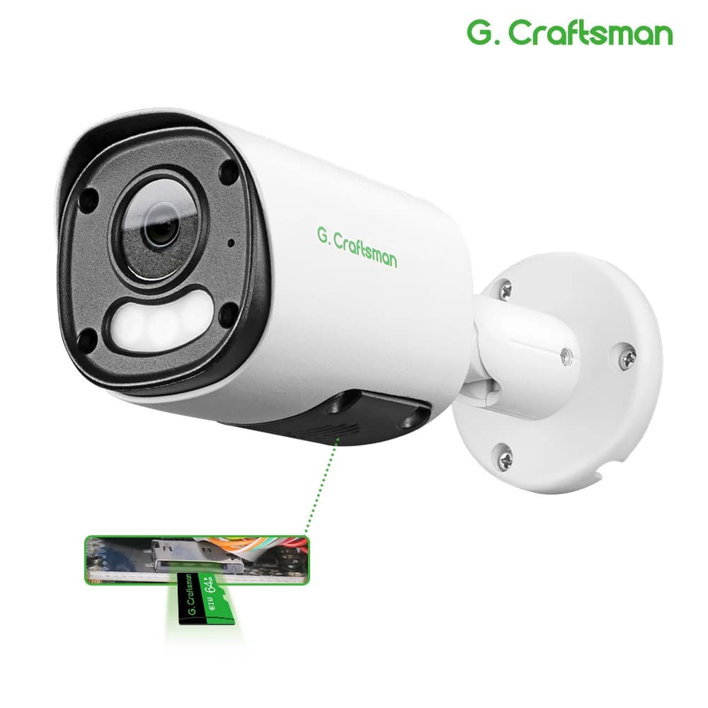 XMeye YU 6MP POE Support TF Card Audio Warning Onvif CCTV Video Surveillance Security G.Craftsman