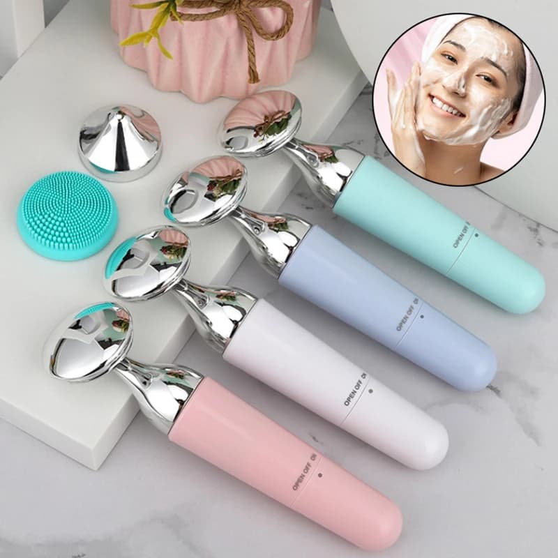 Electric Facial Cleanser Facial Lifting And Firming Massager For Liquid Essence Absorption Facial Spa System Can Deeply Clean