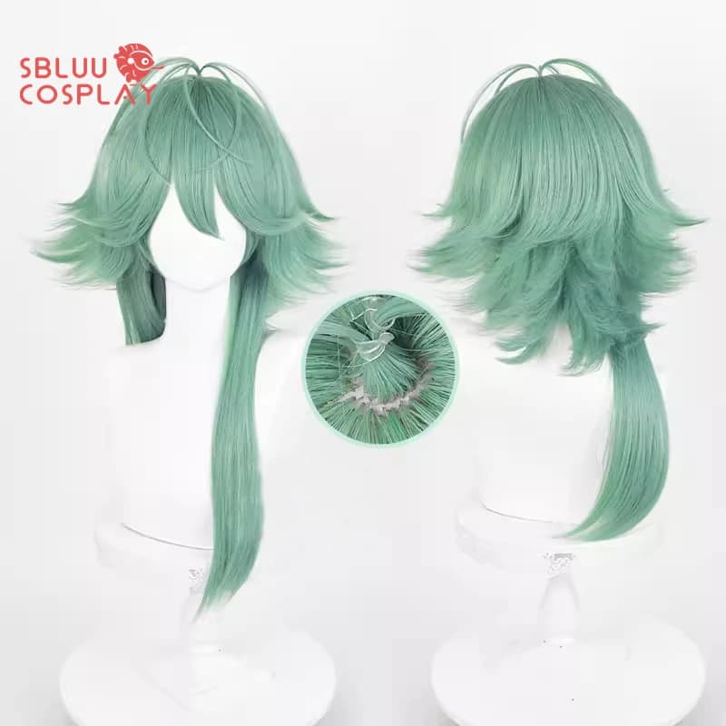 SBluuCosplay Heartsteel Ezreal Cosplay Wig Heat Resistant Synthetic Wig LOL Cosplay Ezreal Wig EZ Cosplay Heartsteel