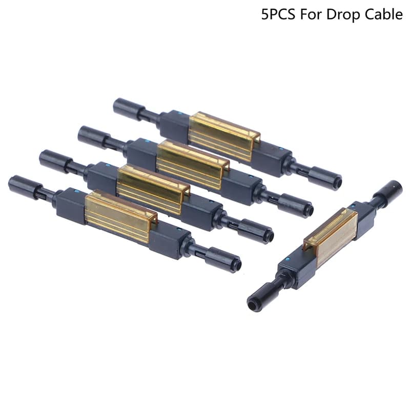 Brand New L925B Optical Fiber Mechanical Splice Single 5pcs Optic Fast Connector For Drop Cable