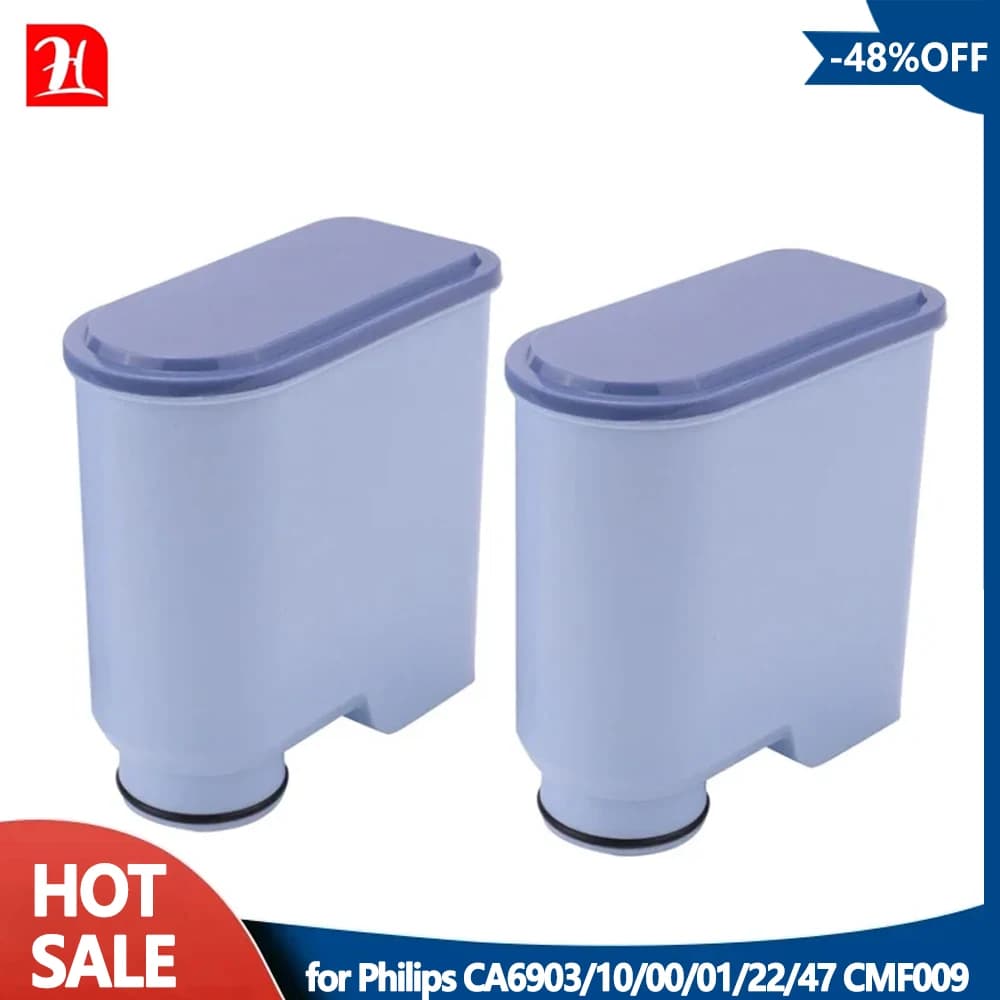 1/2PCS CMF009 Coffee Machine Water Filter Replacement for Philips Saeco AquaClean Filters Descaling CA6903/10/00/01/22/47 CMF009