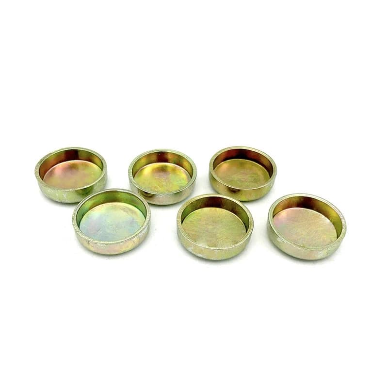 Iron Galvanized Welding Seal End Cap 8mm - 75mm Automobile Engine Cylinder Bowl Plug Pipe Fitting Connector