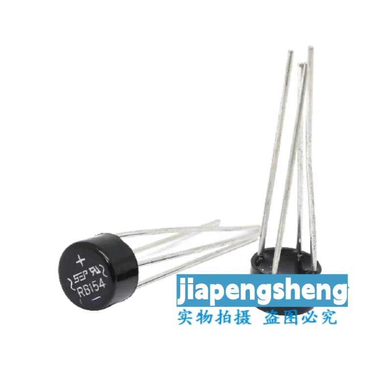 (50PCS) New original RB154 DIP-4 1.5A/400V rectifier bridge small round bridge reactor rectifier