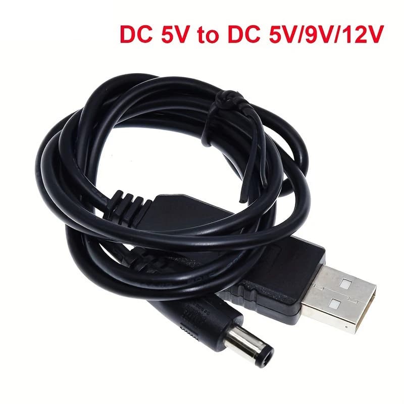 USB Power Boost Line DC 5V To DC 5V/ 9V/ 12V Step UP Module USB Converter Adapter Cable