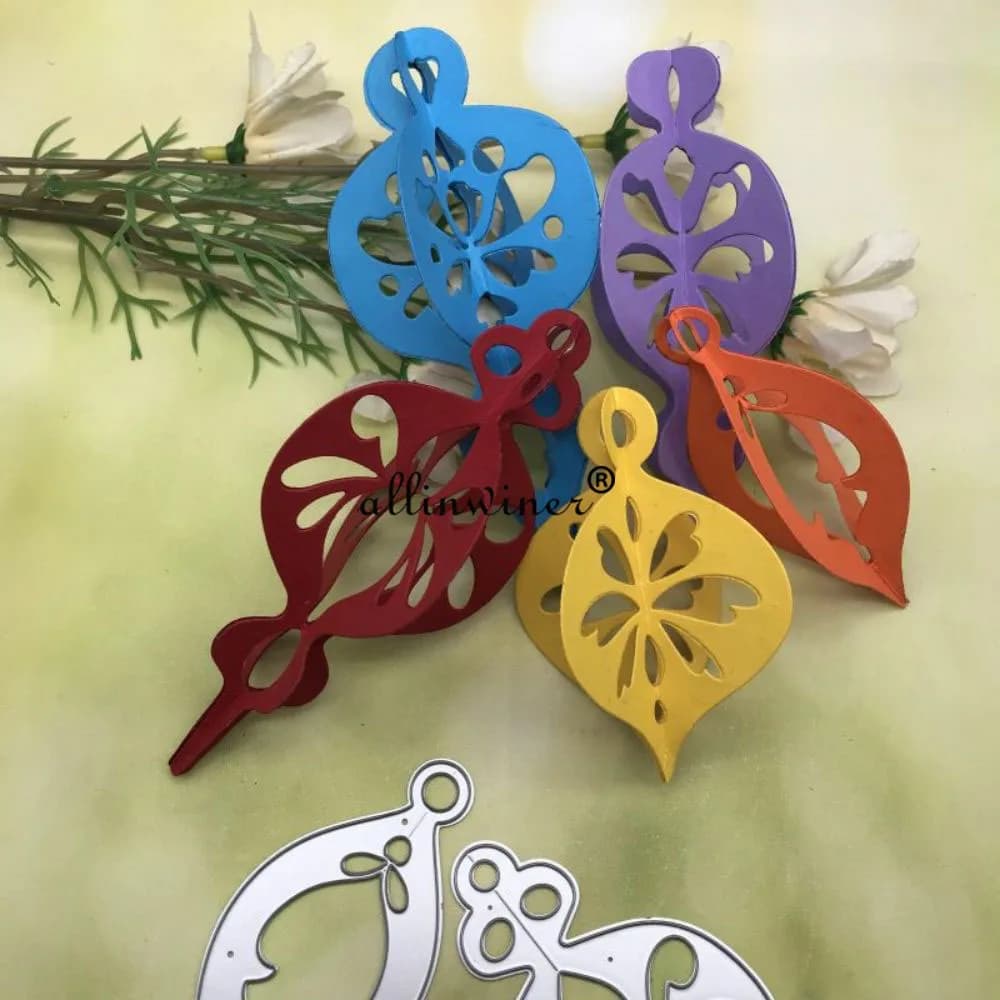 5 Kinds of 3D Flower bell Metal Cutting Dies for DIY Scrapbooking Album Paper Cards Decorative Crafts Embossing Die Cuts