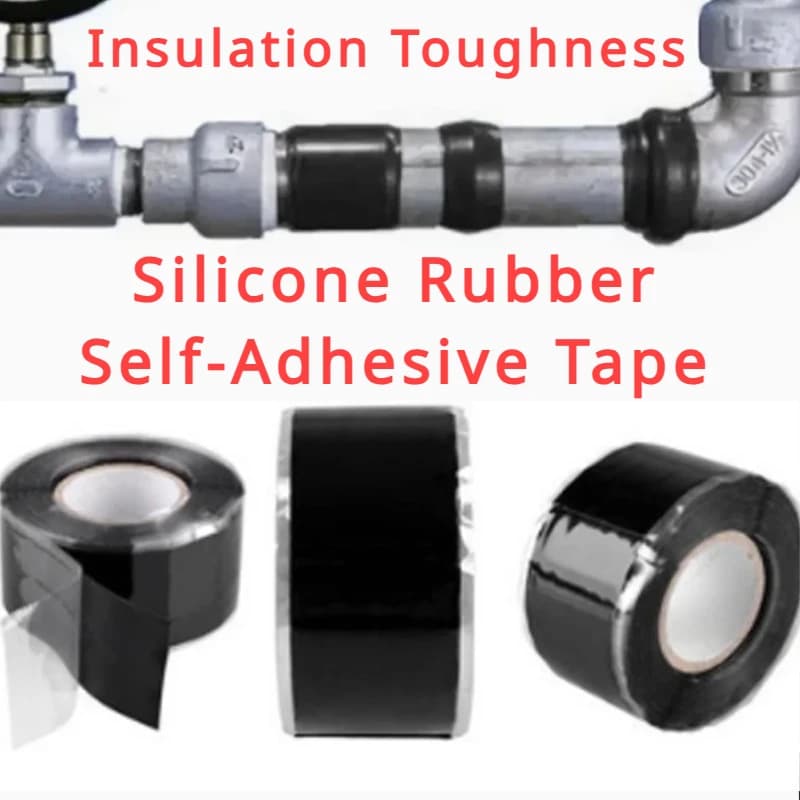 Waterproof Tape Silicone Rubber Self Adhesive Insulating Tape Multi Purpose Emergency Wire Hose Strong Repairing Tape