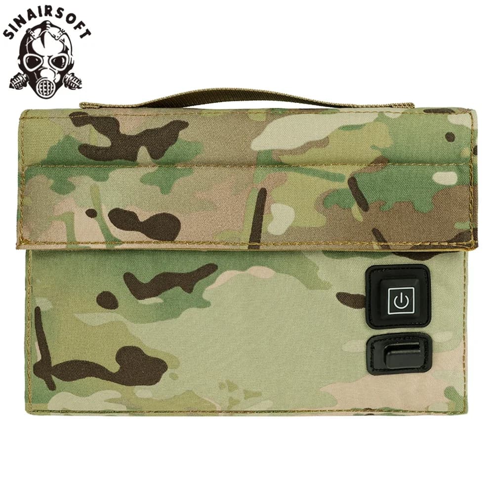 SINAIRSOFT Tactical Magazine Warmer Pouch Multifunctional IPSC Outdoor Hunting USB Power Bag Adjustable M4 9mm Airsoft Gear