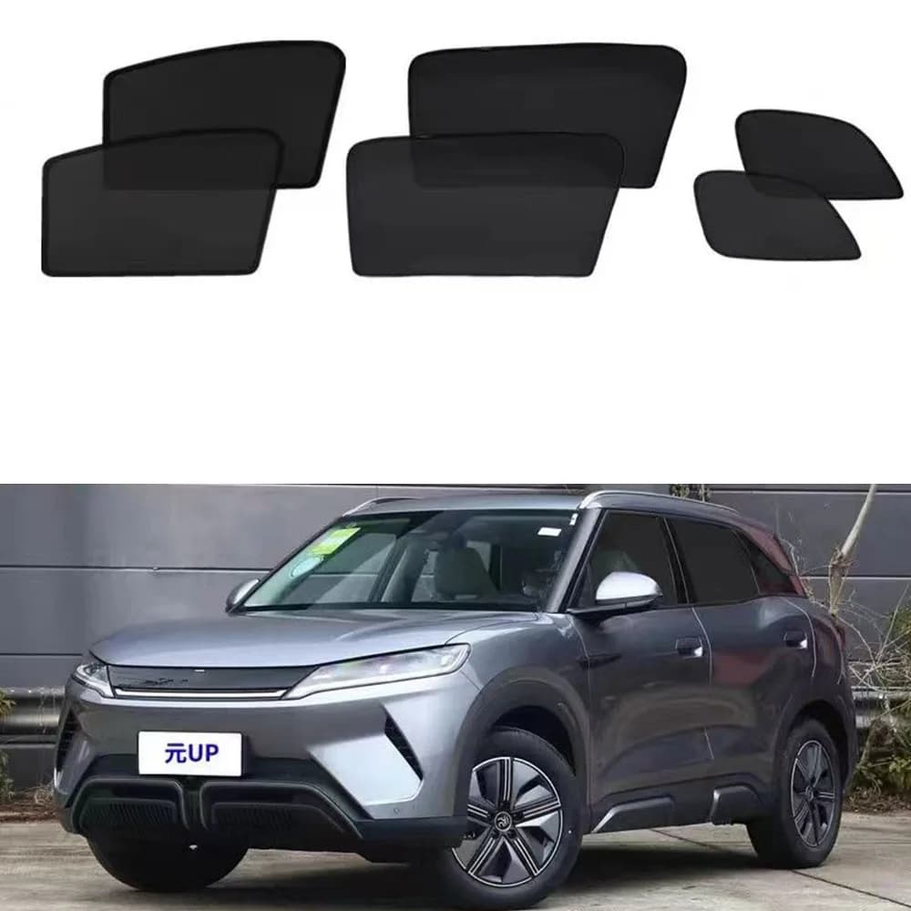 Suitable for BYD Auto Yuan Up 2024 Magnetic Window Sunshade Front Windscreen Rear Side Curtain Sunshade