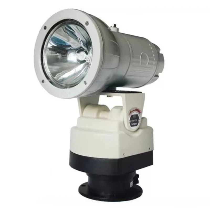 Airport Beam Lamp Ocean Searchlight 110-240V Construction Spotlight1000-meter Range Scenic Spot Work Light LED remote control