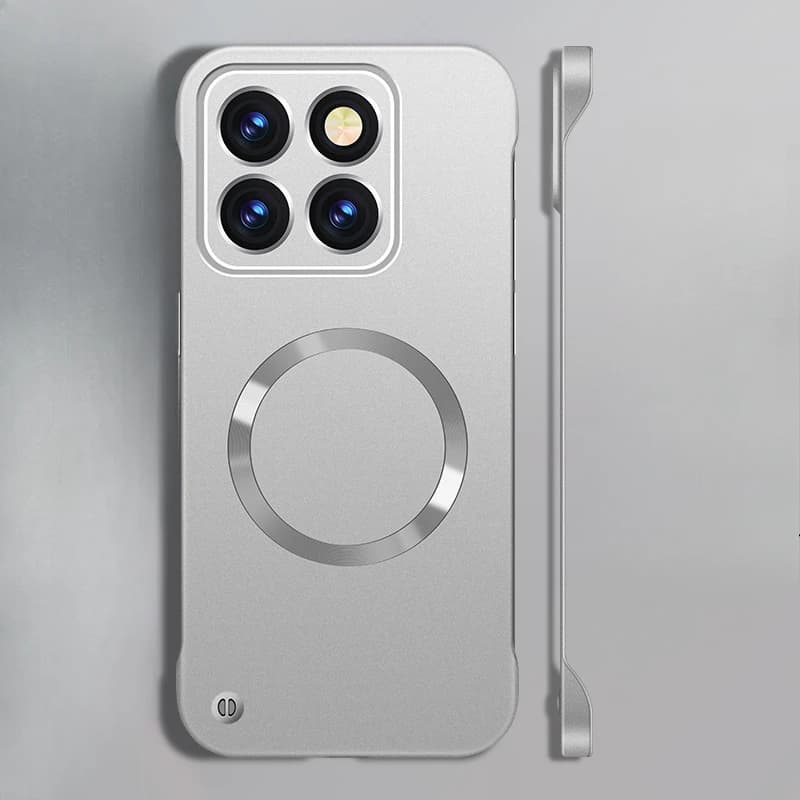 For Xiaomi 15 Pro Phone Case for XIAOMI Mi 15 15pro Xiaomi15 Metal Frameless Magnetic Lens Protective Cover Plain Back Shell
