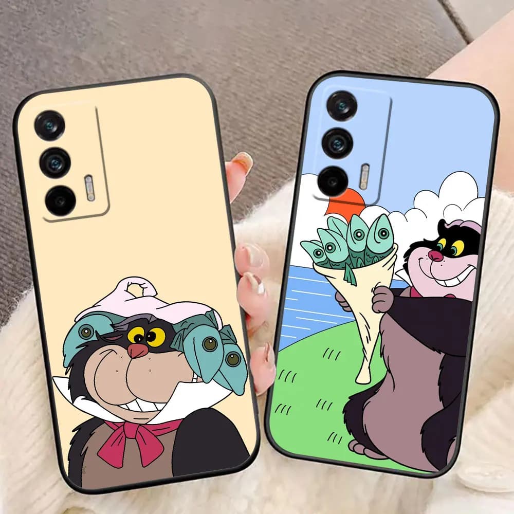 D-Disney Bad Cat Lucifer Phone Case For OPPO REALME GT NEO 2 Master NARZO 50I 50A 50 Pro X50 C65 C55 C53 C35 C33 C30S C30 Case