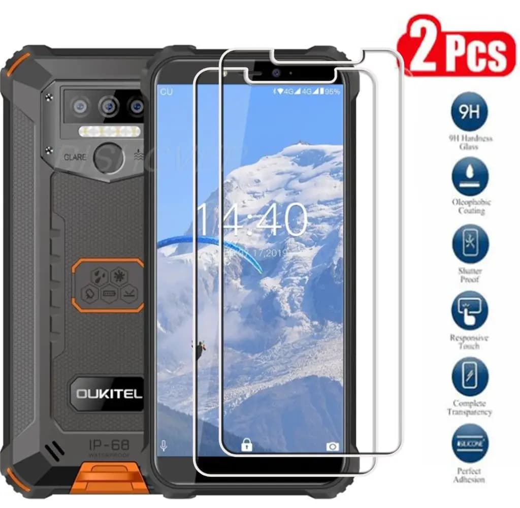 Tempered Glass FOR Oukitel WP5 Pro Protective Film Explosion-proof Screen Protector On WP5Pro 5.5" Phone Glass