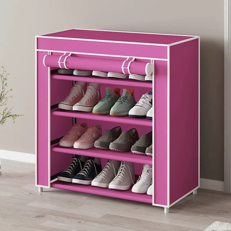 Simple shoe rack, multi-storey, space-saving, dust-proof and foreign trade wholesale rental housing, dormitory, modern simple ho