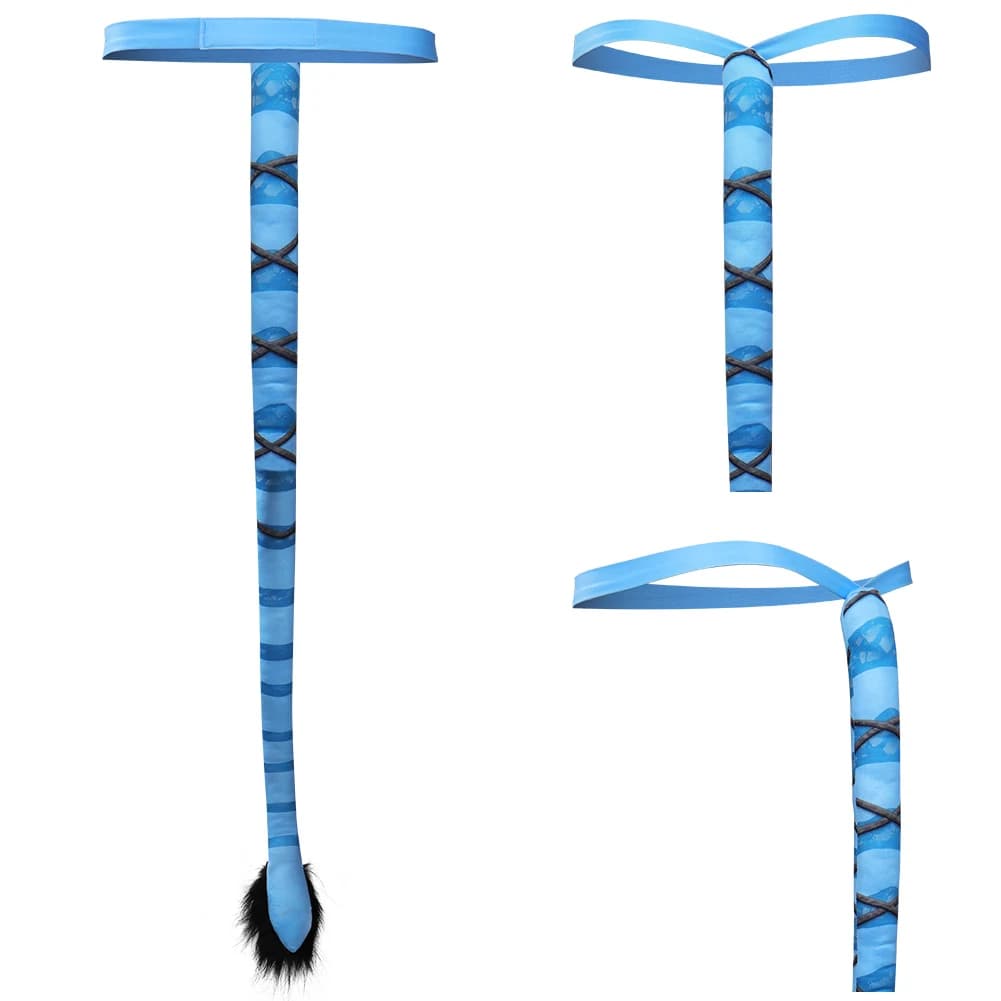 Anime Avatar Cos The Way of Water Neytiri Jake Sully Cosplay Costume Accessories Wearable Tail Halloween Carnival Props