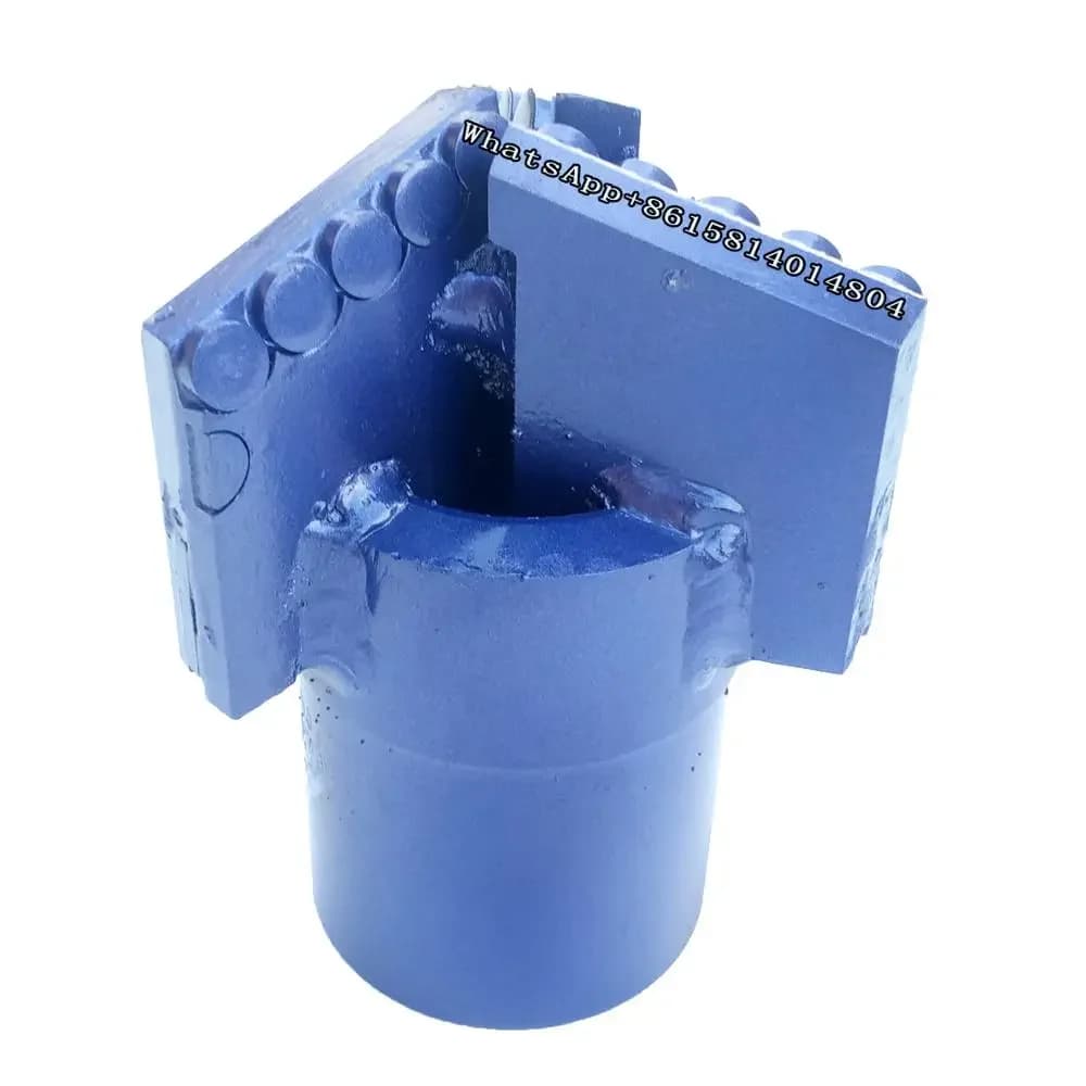 Central drilling three wing diamond composite PDC geological coalfield exploration drill bit