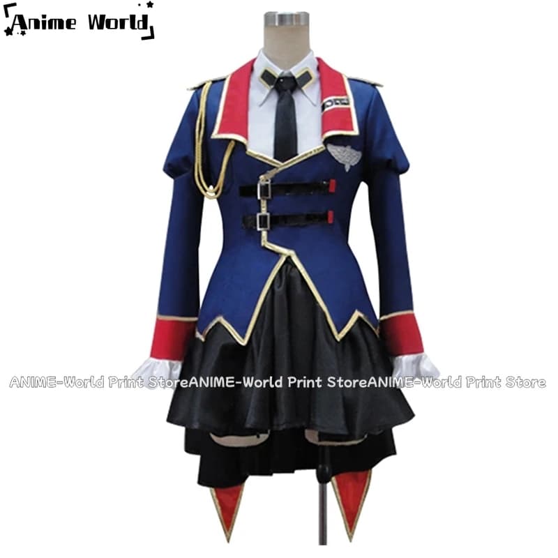《Custom Size》Anime Akito The Exiled Leila Malcal Cosplay Costume