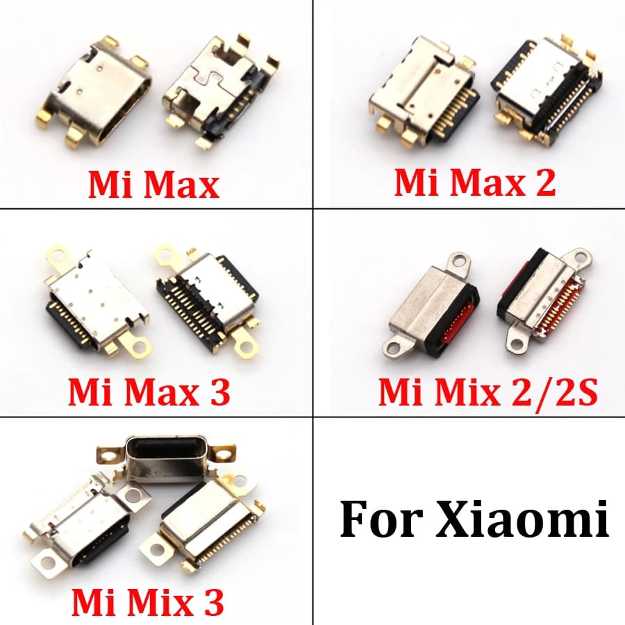 USB Charger Port For Xiaomi Mi Max Mix 2 2S 3 Mirco USB Connector Port Socket Sync Date Charging Dock Jack Repair Replacement