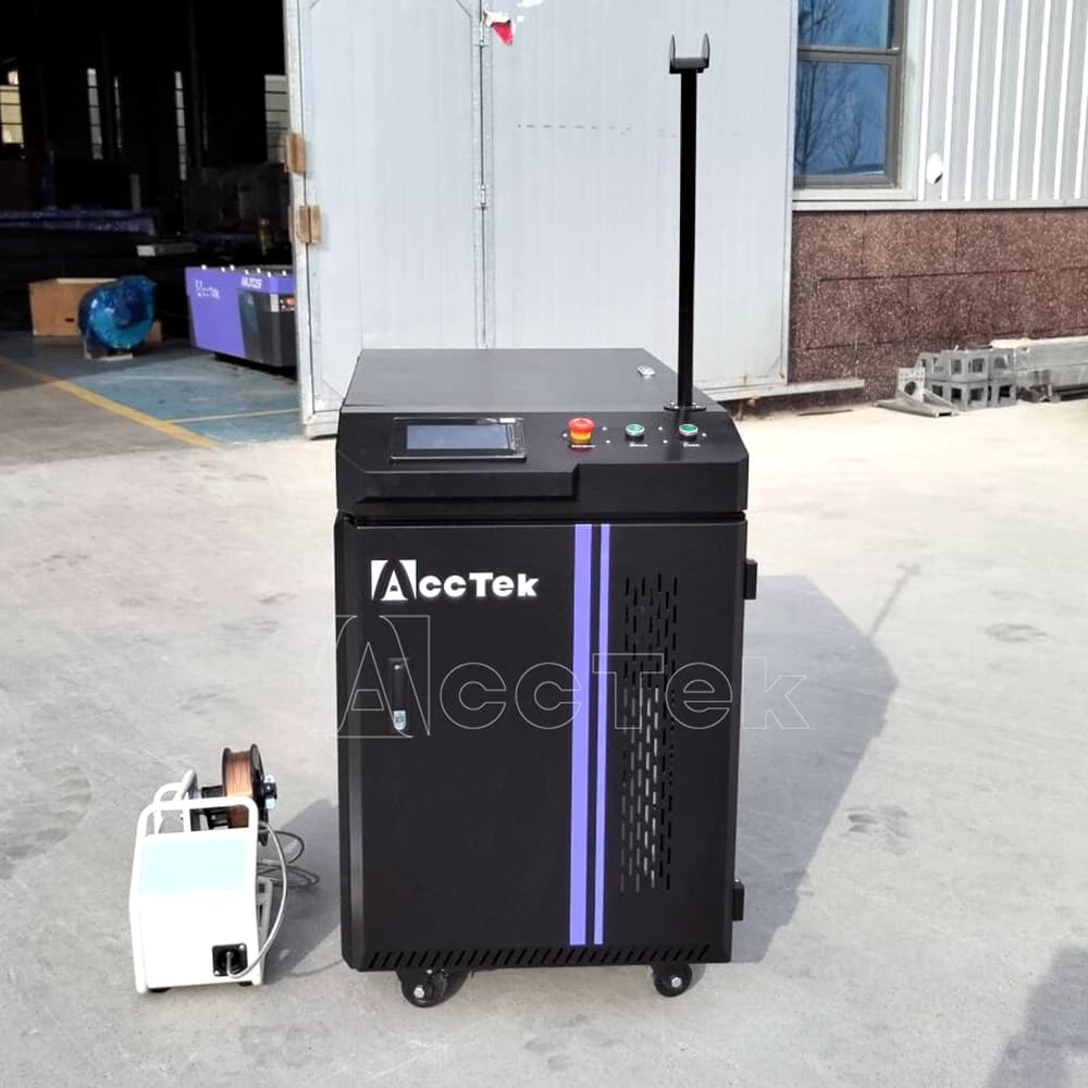 ACCTEK 10 Years Source Factory Cleaning Welding Cutting 3 in 1 Industrial Machinery Foreign After-Sales Raycus Source