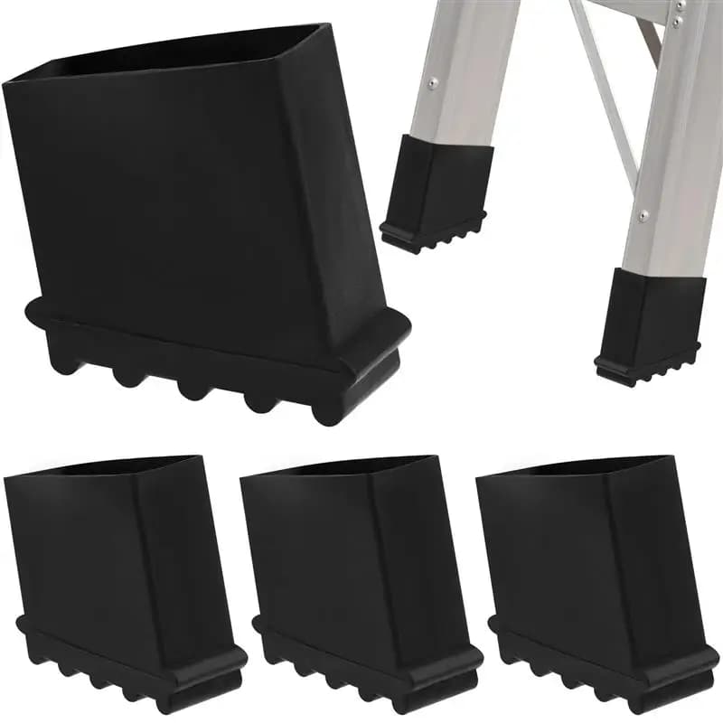 4 Pcs Ladder Foot Cover Feet Bumper Protector Extension Covers Protectors Bumpers Rubber Pads