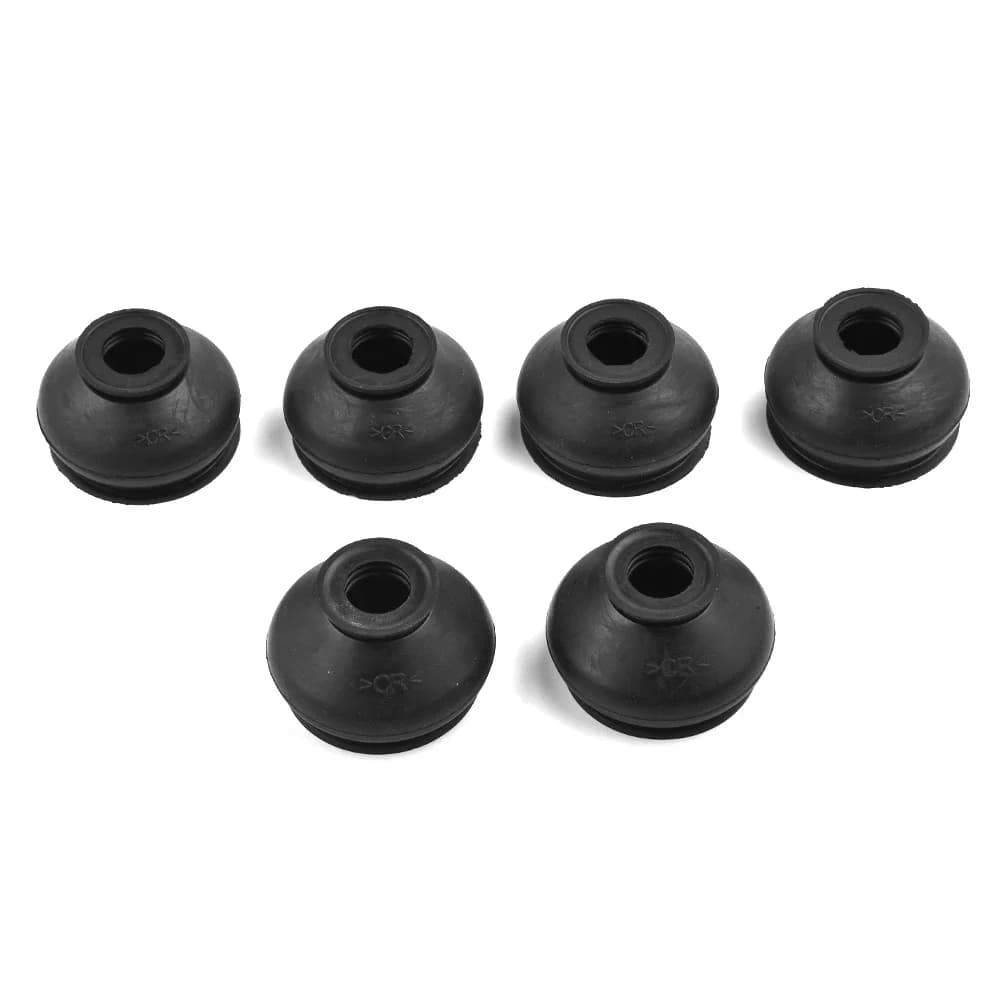 Car Dust Boot Covers Cap Accessories Ball Joint Tie Rod End 6 Pcs/set Decor Gaiters Parts Rubber Hight Quality