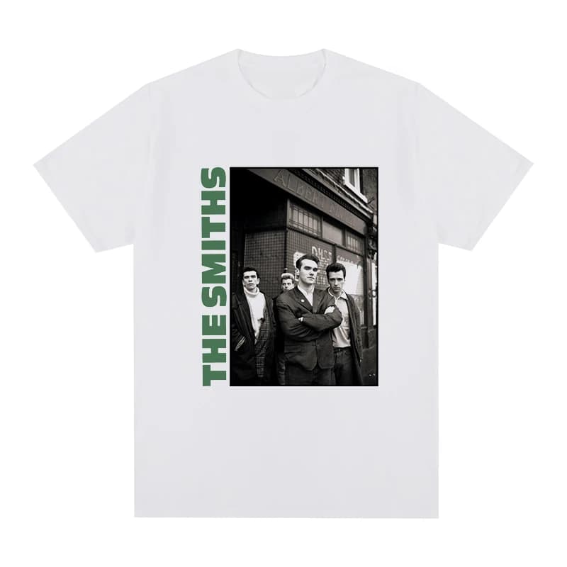 The Smiths Vintage T-shirt Streetwear Alternative Punk Rock Band Pop Cotton Men T shirt New TEE TSHIRT Womens tops Unisex