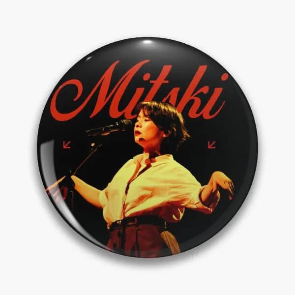 Mitski Soft Button Pin Badge Funny Cute Fashion Metal Jewelry Cartoon Lover Gift Decor Hat Brooch Women Clothes Lapel Pin