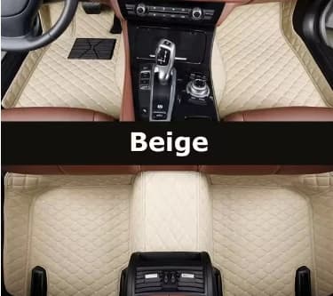 Customized For Suzuki SX4 personalized luxury leather all-weather waterproof anti slip car floor mats