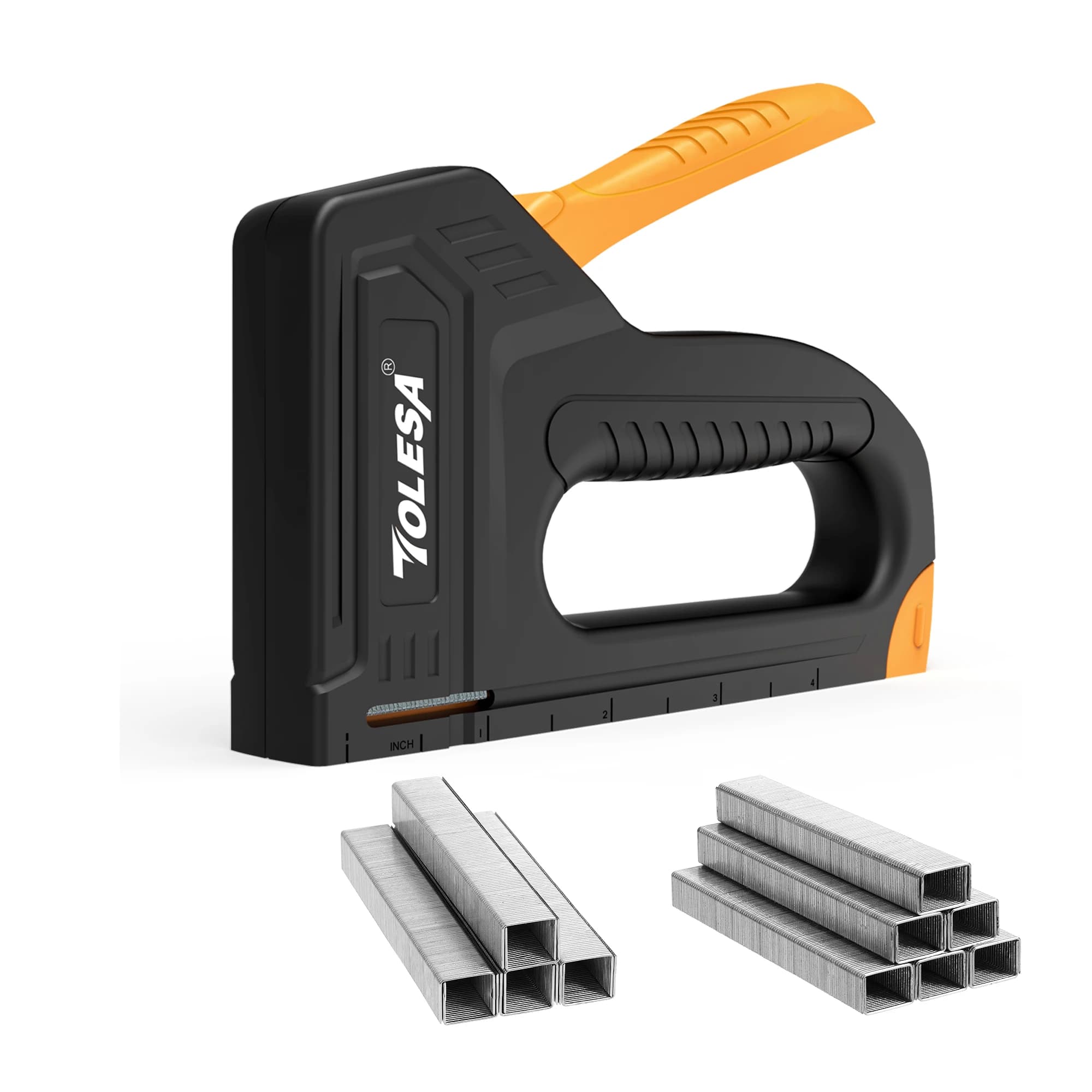 TOLESA Light Duty Staple Gun for Wood Upholstery Staple Gun with 1200PCS Staples Fabric Stapler Gun for Crafts DIY Decoration