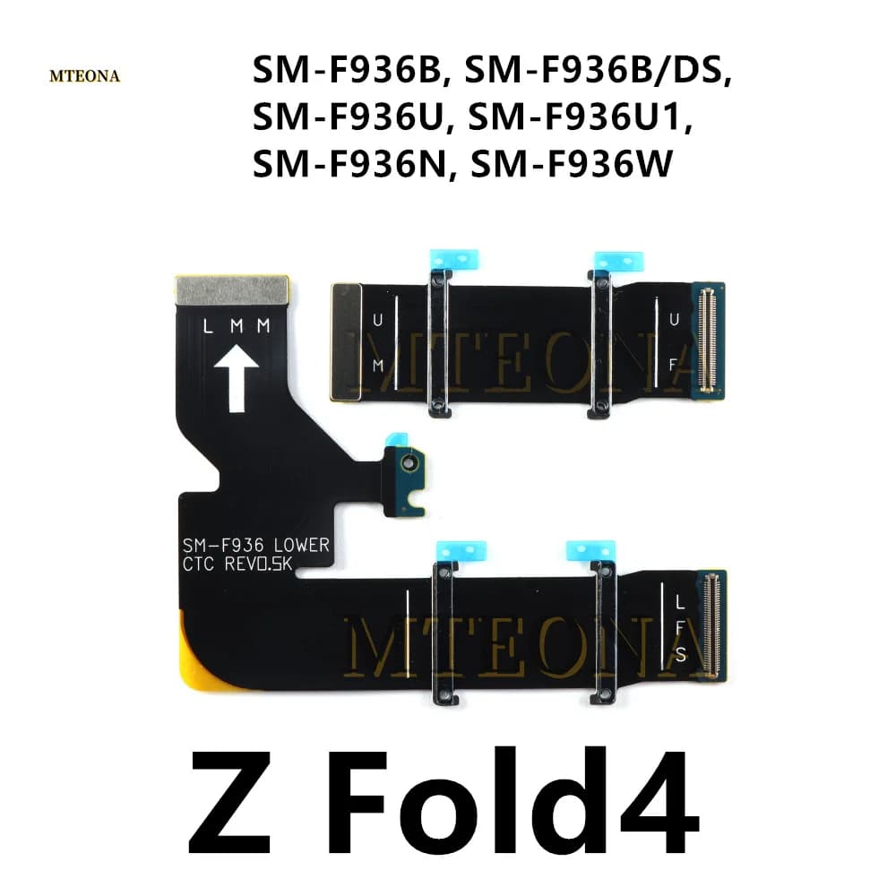 Main board Motherboard LCD Flex Cable Ribbon For Samsung Galaxy Z Fold4 F936 F936B F936U Rotating Shaft Cable Replacement Parts