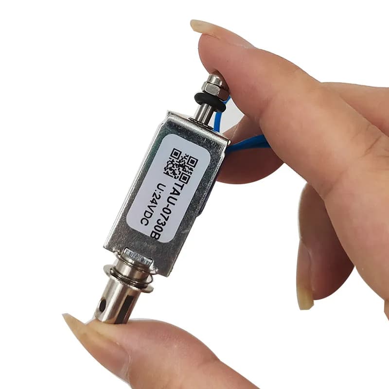 Electric magnet 12V U0730B 0730 open frame solenoid electromagnet 24V Pull&Push stroke 10mm
