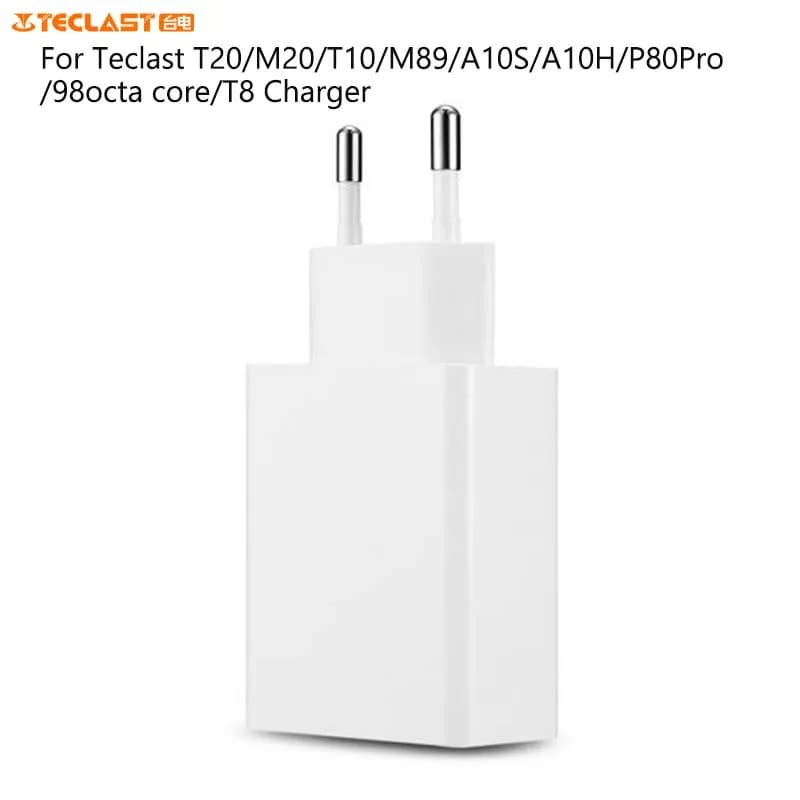 For Teclast T20/M20/T10/M89/A10S/A10H/P80Pro/P20/P20HD/M40/P80X/P80H/P10HD Charger