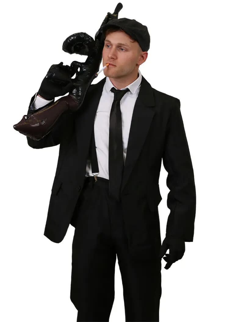 Men's 1920s Peaky Blinders Shelby Gangster Costume for Stag Do and Fancy Dress