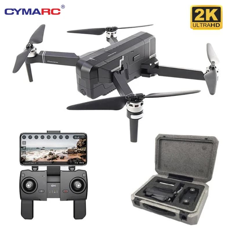 SJRC F11 PRO GPS Drone with 2K HD WiFi FPV Camera, 1080P Brushless Quadcopter, 25 Min Flight Time, Foldable Design, vs SG906 Drone