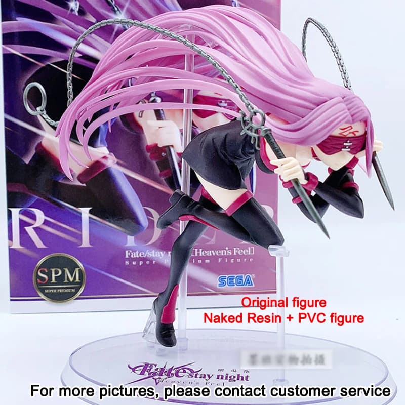 22cm Fate/stay Night Heaven's Feel Medusa Resin GK Model Collection Anime Action Figure - Original, Naked Sexy Girl Design