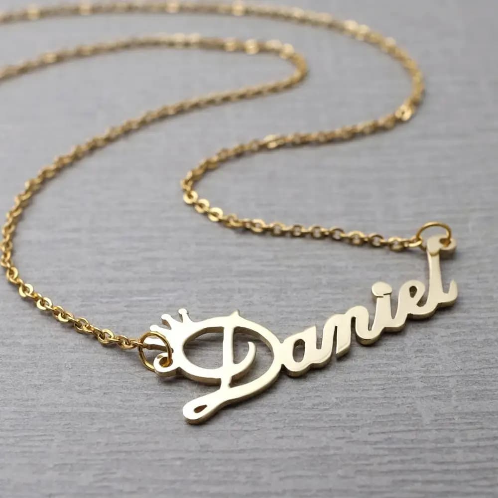 Personalized Name Necklace and Custom Jewelry for Her: Custom Name Necklace and Customized Gift